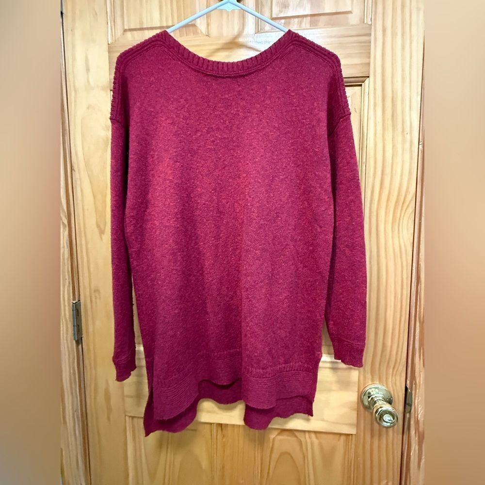 Old Navy deep red slightly oversized size XS sweater